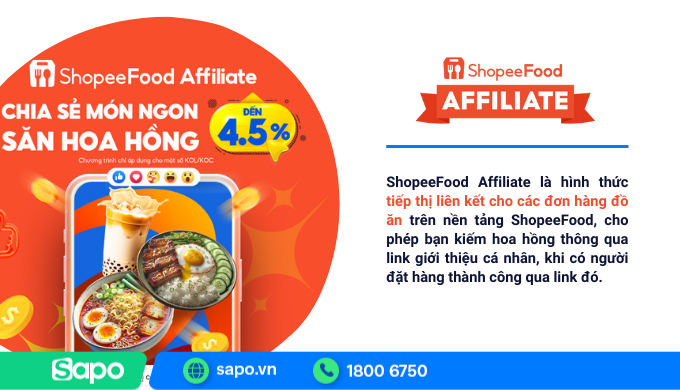 shopeefood affiliate là gì