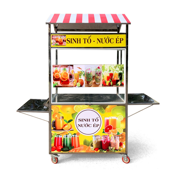 xe sinh tố, nước ép