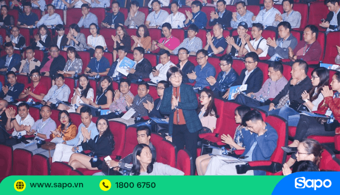 Khán giả tại sự kiện ra mắt Sapo X