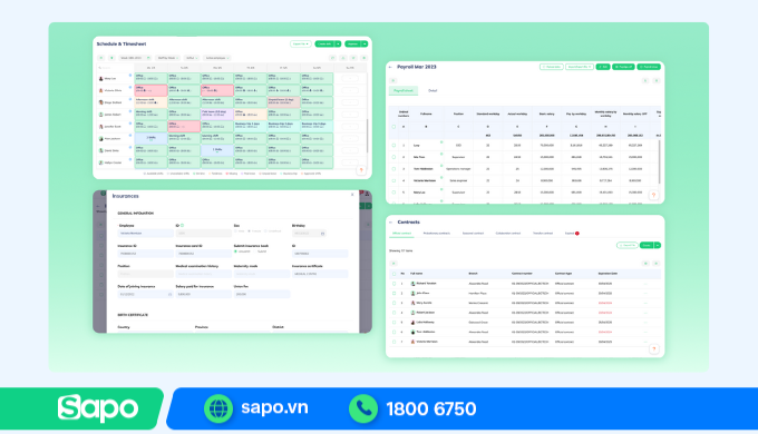 Phần mềm quản lý nhân sự Tanca HR