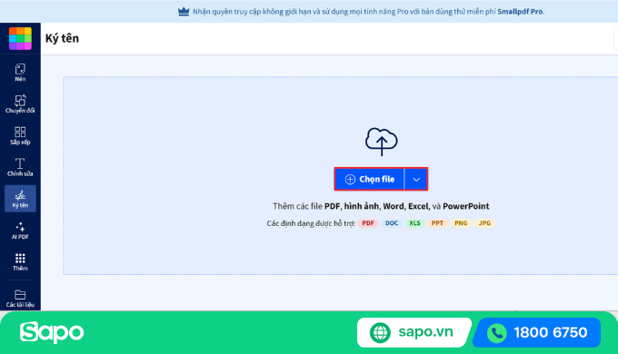 Tạo chữ ký điện tử trên PDF