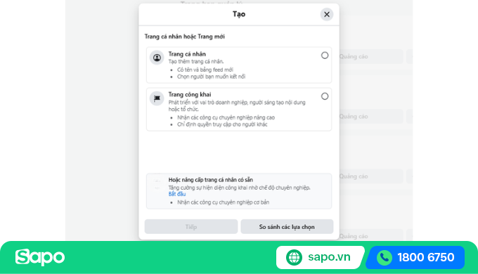 Cách lập trang web bán hàng trên Facebook