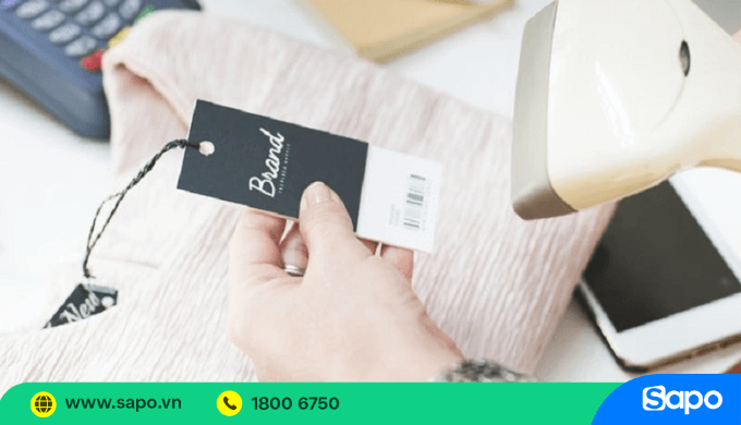 Máy quét mã vạch cho cửa hàng quần áo