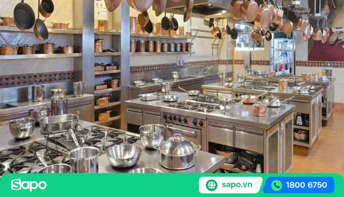 Dụng cụ bếp nhà hàng, khách sạn