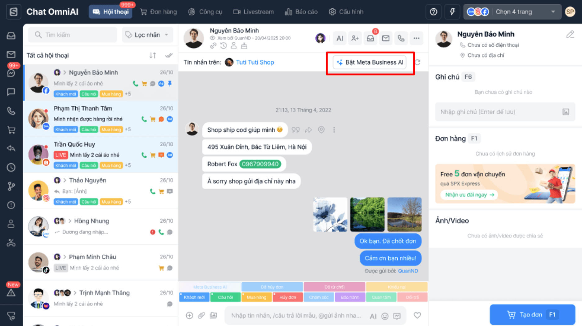 meta business ai