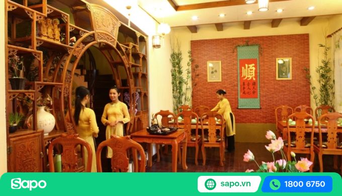 ý tưởng thiết kế nhà hàng chay