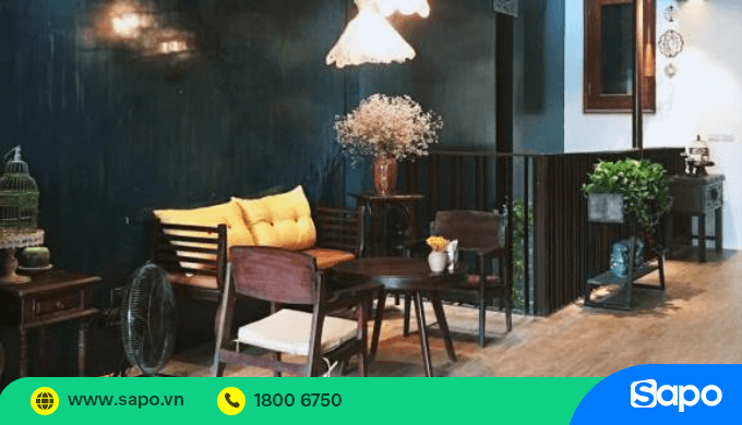 trang trí quán cafe