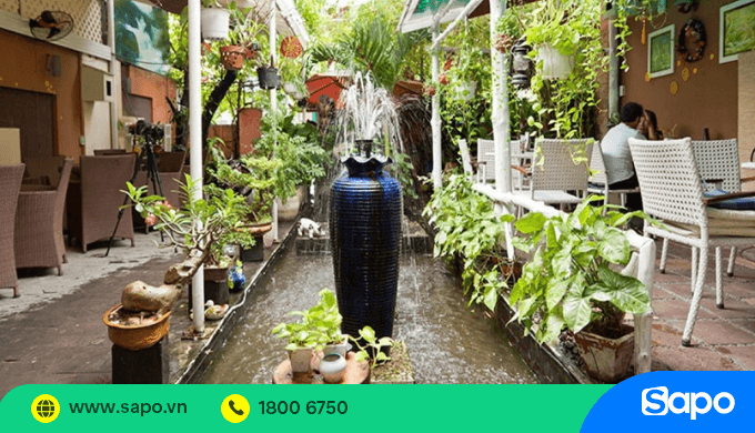 trang trí quán cà phê đẹp