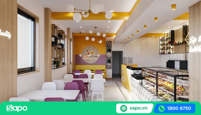 setup quán trà sữa nhỏ