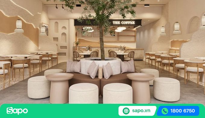 quán trà sữa phong cách Hàn Quốc