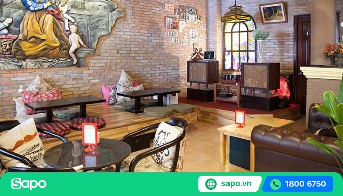 Mẫu thiết kế quán trà sữa đẹp