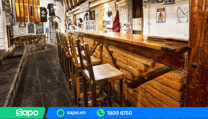 Quầy bar theo phong cách cổ điển