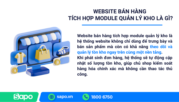 Thiết kế website bán hàng có tích hợp module quản lý kho