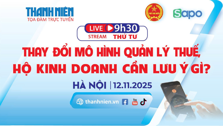 tọa đàm trực tuyến “Thay đổi cách quản lý thuế: Hộ kinh doanh, doanh nghiệp cần lưu ý gì”