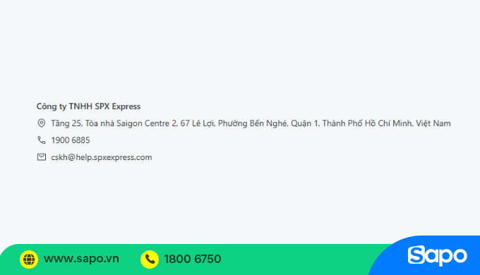 tổng đài spx express