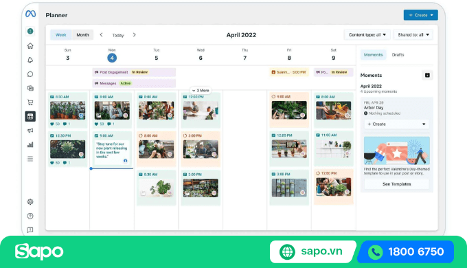 Tool đăng bài Facebook Meta Business Suite