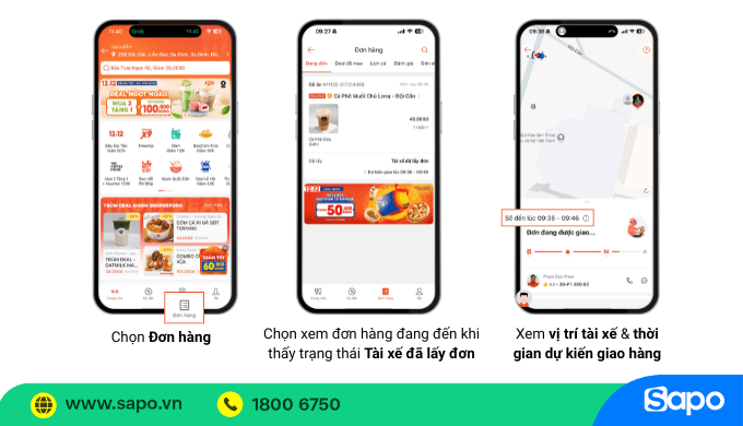 tra cứu đơn hàng shopeefood