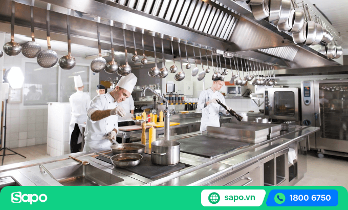 thiết bị bếp nhà hàng