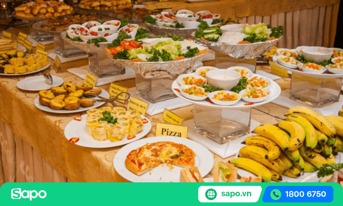 dụng cụ tiệc buffet