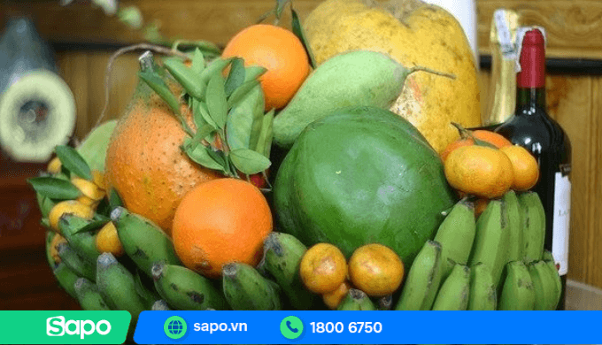 Mâm ngũ quả miền Trung