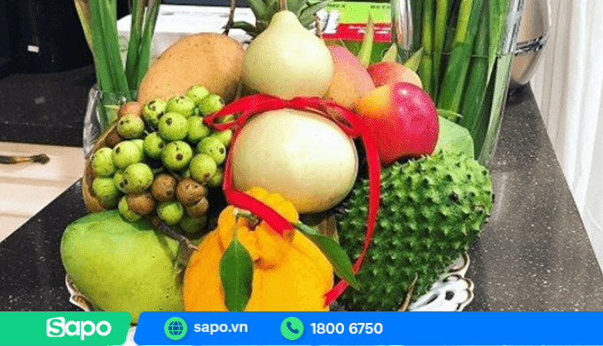 Mâm ngũ quả miền Nam