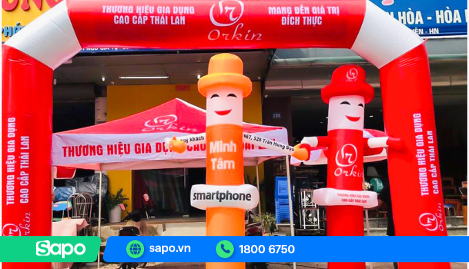 rối hơi khai trương