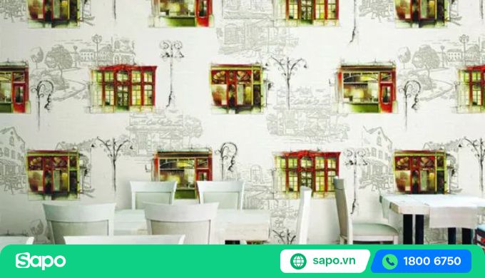 trang trí quán trá sữa