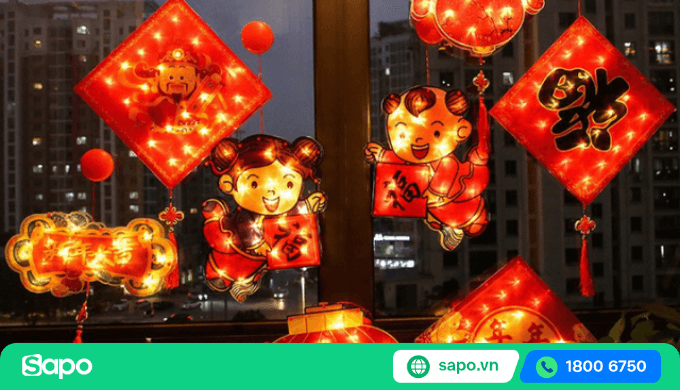 đèn led rực rỡ sắc màu