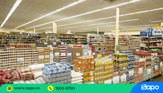 Setup hàng hóa siêu thị