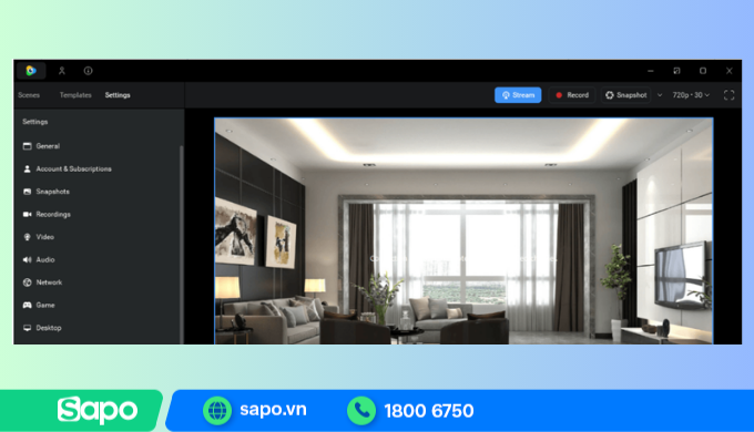 Ứng dụng ManyCam