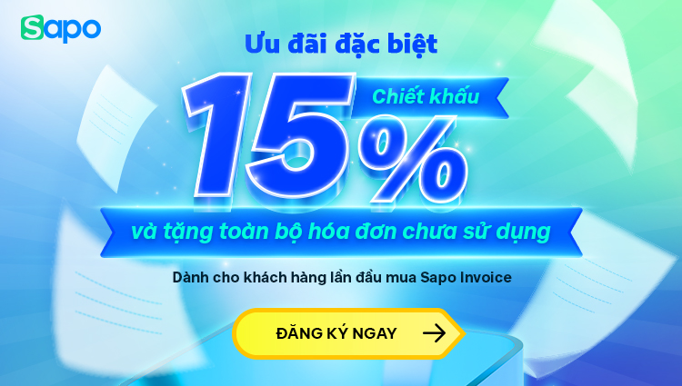 ưu đãi chuyển đổi sang Sapo Invoice