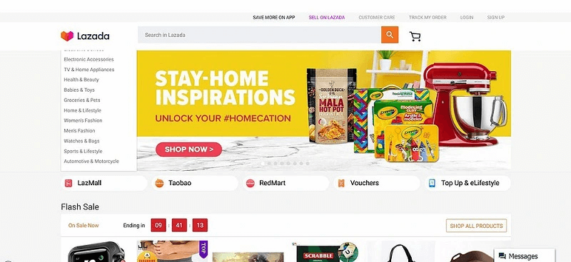 Website thương mại điện tử mô hình B2C