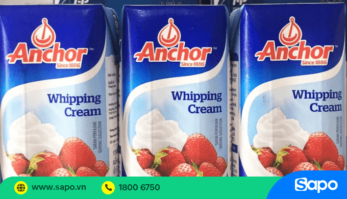 giá whipping cream