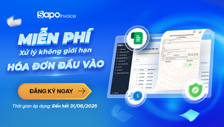 xử lý hoá đơn đầu vào