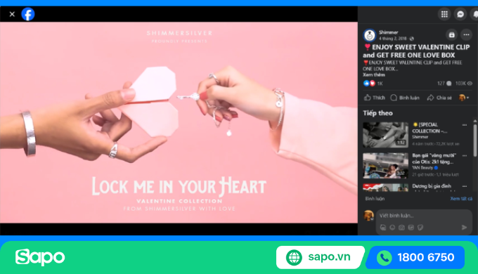 tạ video tình cảm