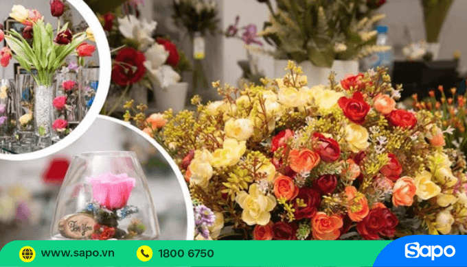 Ý tưởng kinh doanh hoa tươi